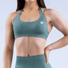 Sculpt Backless Bra- Green 