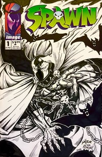 Spawn #1 Original Sketch Cover