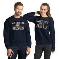 Image 5 of Soldier For Jesus Dark Unisex Sweatshirt