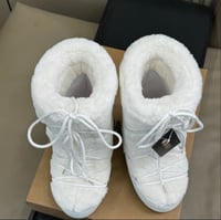 Image 3 of PLUSH WHITE MOON BOOTS