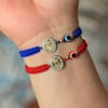 San Benito w/Evil Eye bracelet