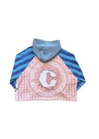 Image 2 of BLUE STRIPED TOWELL SWEAT