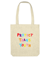 protect trans youth - tote bag 