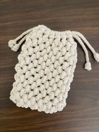 Macrame pouch