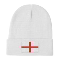 Image 2 of Embroidered Beanie England