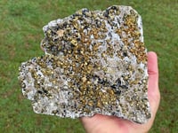 Image 2 of Pyrite, Chalcopyrite, & Sphalerite on Matrix Specimen #384