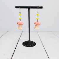 Image 2 of Enchanted 'Shroom Earrings