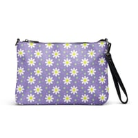 Image 2 of daisy dots violet Crossbody bag