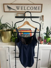 Image 2 of NWT navy blue swimsuit 