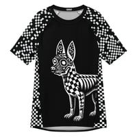 Image 1 of El Xolo Negro Short-Sleeve men’s rash guard
