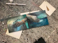 Image 5 of Painting / maleri / "All inclusive II" / 30x40 cm