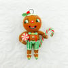 Gingerbread Guy with Candy Cane I
