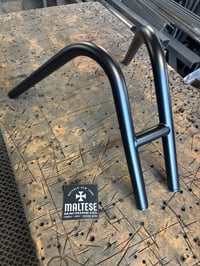 Image 2 of ✠ 4-Bend Bars - Satin Black Powder Coating - 11g X 1” DOM Tubing ✠