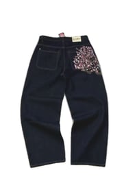 Image 1 of Harajaku-men’s women’s fashion baggy jeans 