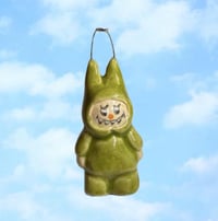Labubu Charm Kelly Green 