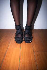 Image 4 of pierced softness ballet flats