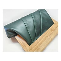 Image 1 of Forrest Leather & Timber Clutch