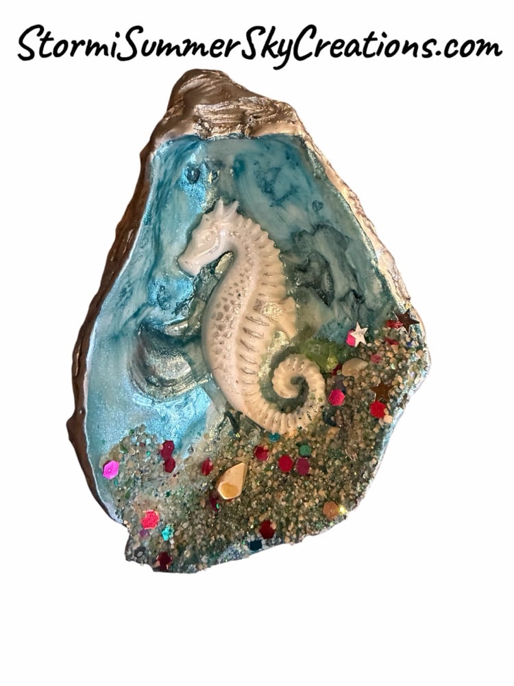 Image of Oyster Shell Ornament/Trinket catch all