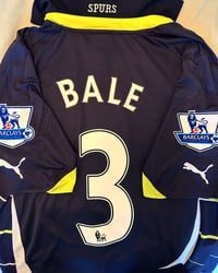 Image 1 of Tottenham Hotspur “BALE 3” 2010/11 Third Shirt + PL patches (M)