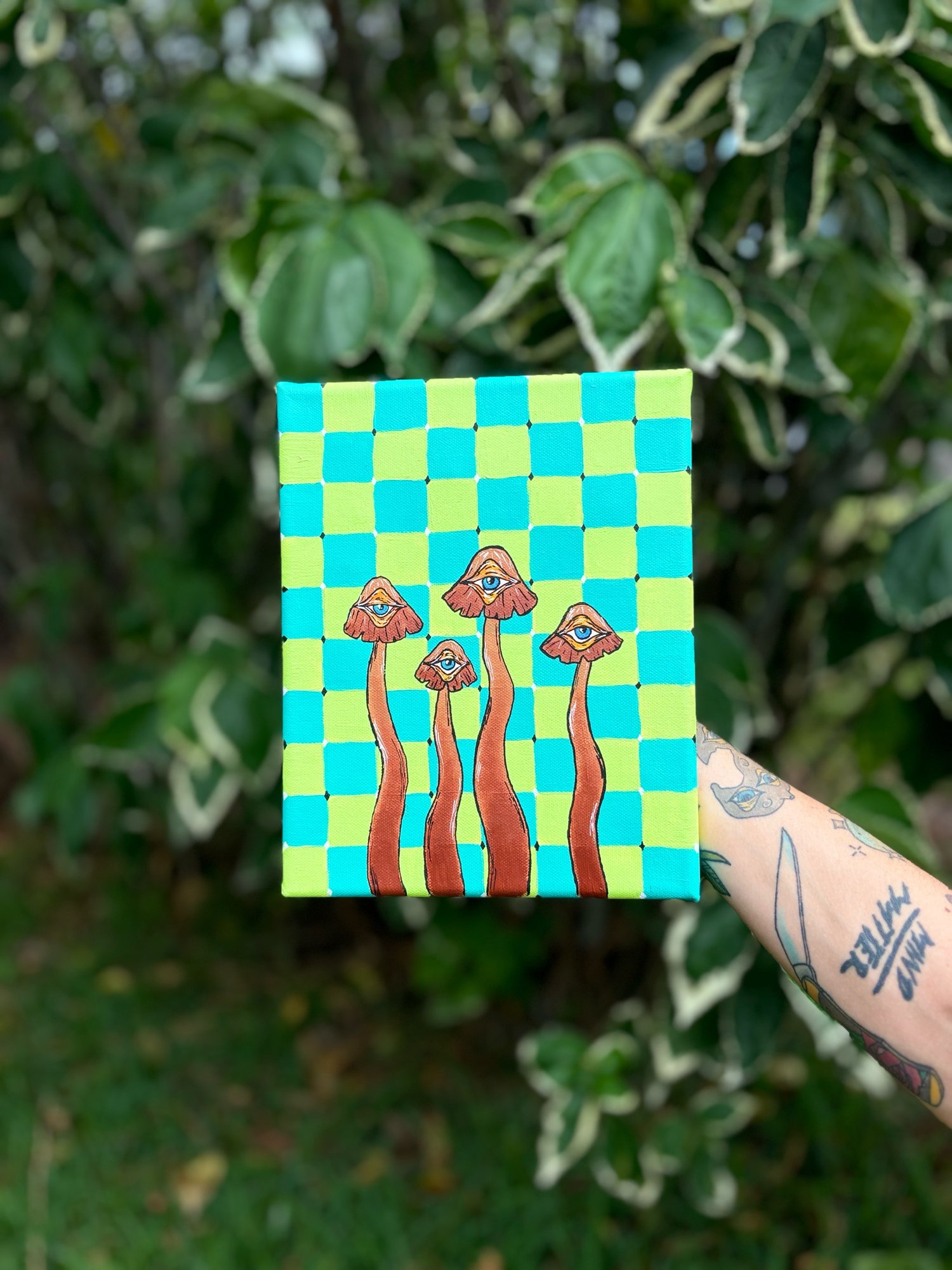 Image of Mushroom illusion