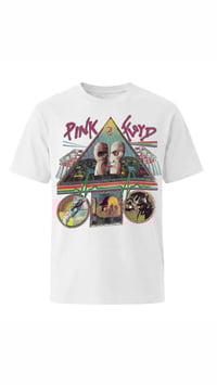 Image 1 of Woven Drip Pink Floyd 1994 Division Bell Tour Front & Back Print Tee 