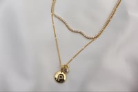 Image 2 of Initial Impression Charm Necklace 