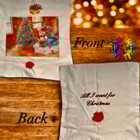 All I want for Christmas Jensen pillow case