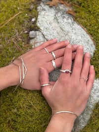 Image 2 of Raw Wave Ring