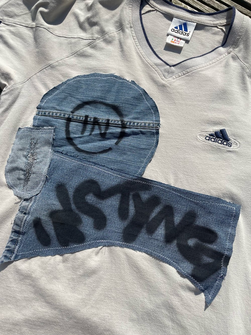 oversized fit instynct football tee