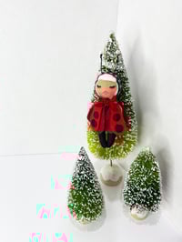 Image 2 of Ladybug Christmas Doll Ornament