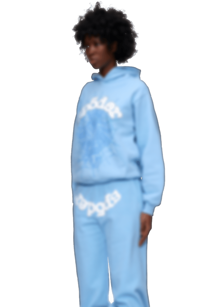Image of Sp5der Hoodies (Comes with pants)