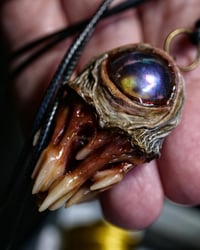 Image 8 of Nebula Fang Oracle Pendant - 1.5" Handmade OOAK