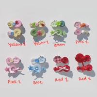 Image 2 of Button hair clips