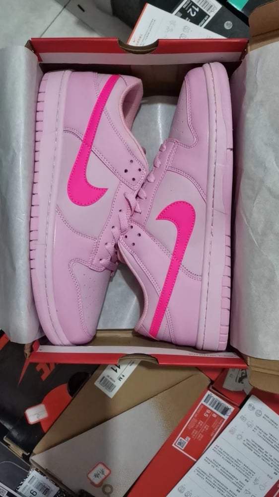 Image of Pink dunks  Dunk Low GS ‘Triple Pink’