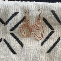 Copper Picasso Earrings