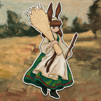 Image 1 of Wheat Maiden Sticker