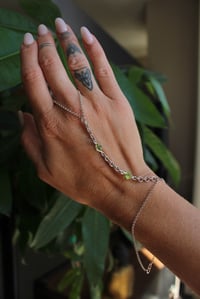 Image 1 of Peridot Hand Adornment 