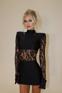 Image 1 of LOLA lace mini dress 