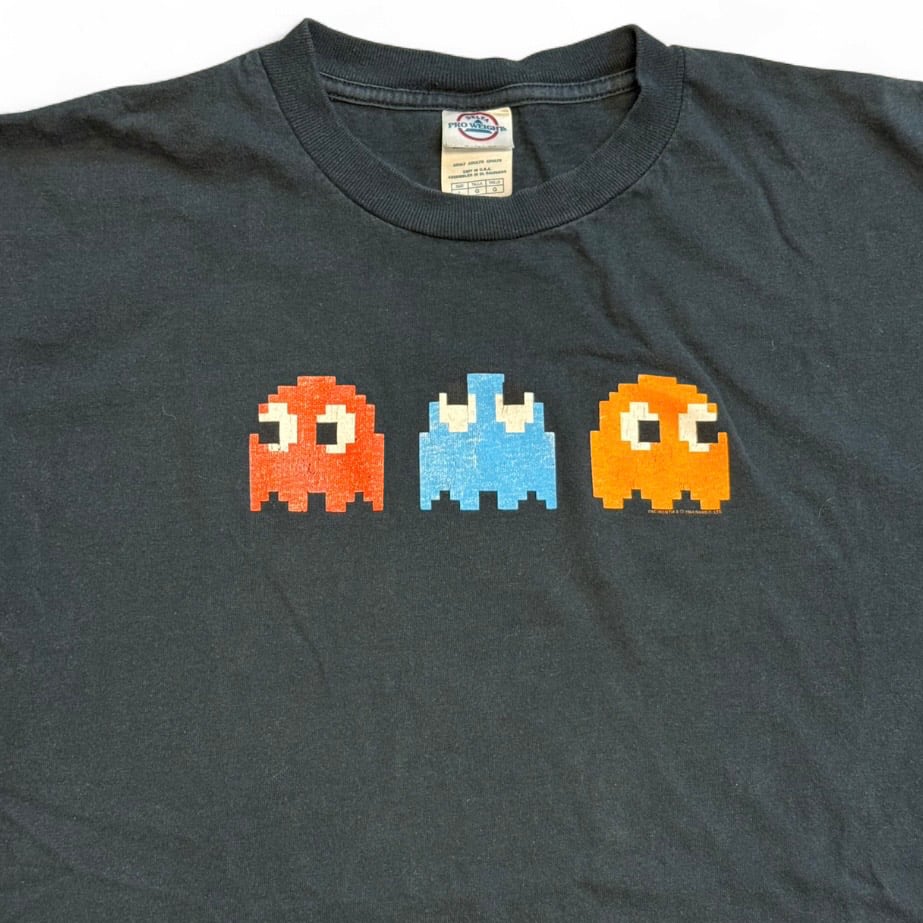 Image of 2000s Pac-Man Ghost Promo Graphic Tee (L)
