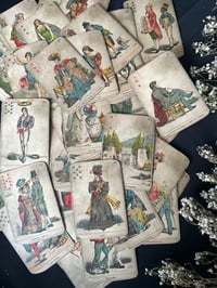 Image 4 of Ancien jeu de divination La Sibylle des Salons, fin XIXème siècle! Complet! Rare!!