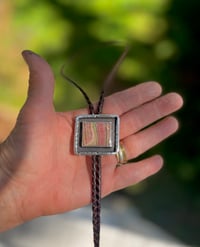 Image 1 of Rhodochrosite Bolo Tie