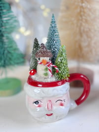 Winter Scene Santa Mug 6