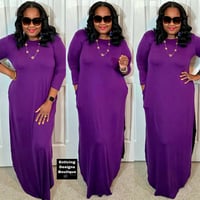Nice & Easy Dress (Plum/Misses)