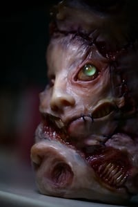 Image 7 of Face Off collectible Bic lighter sleeve, glow in the dark,  original sculpt, functional art OOAK