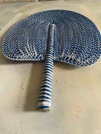 Image 10 of African Hand woven Fans made from recycled plastics  A