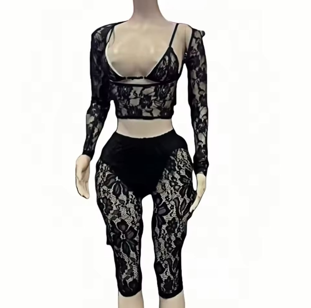 Image of Sexy Lace 2pc Set 