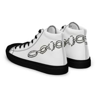 Image 4 of ThePloútosClub “BC” high top canvas shoes