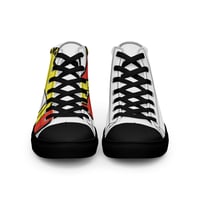 Image 9 of ORDAA high top canvas shoes