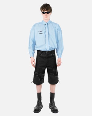 Image of KRYSVINCZI - Cool-Britannia Shirt Office Blue