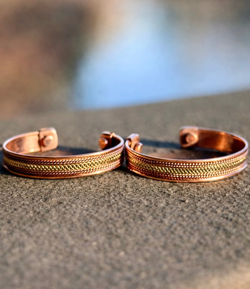Image of Magnetic Copper Bangle #2
